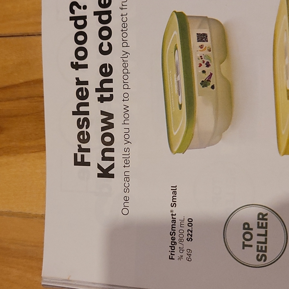Tupperware Fridgesmart Small New - Picture 2 of 9